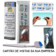 1.000 Kit Dental Descartável 1 - Personalizado Promocional - COM Fio Dental