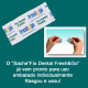 1.000 Kit Dental de Viagem 1 - C/ Fio Dental - Personalizado até 4 cores