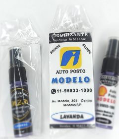 Odorizador Veicular 20 ml - Personalizado - COM TAG