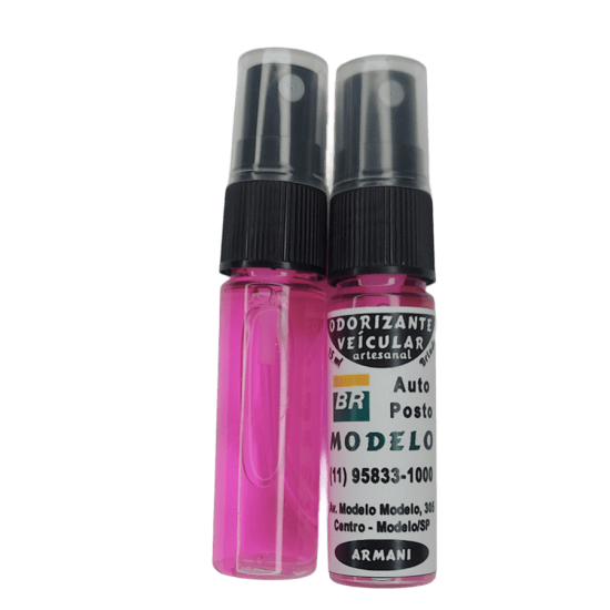 1.000 - Odorizador Veicular "LAVANDA" - Frasco 15 ml Personalizado SEM TAG