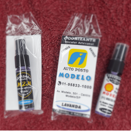 Odorizador Veícular 15 ml - Personalizado COM TAG